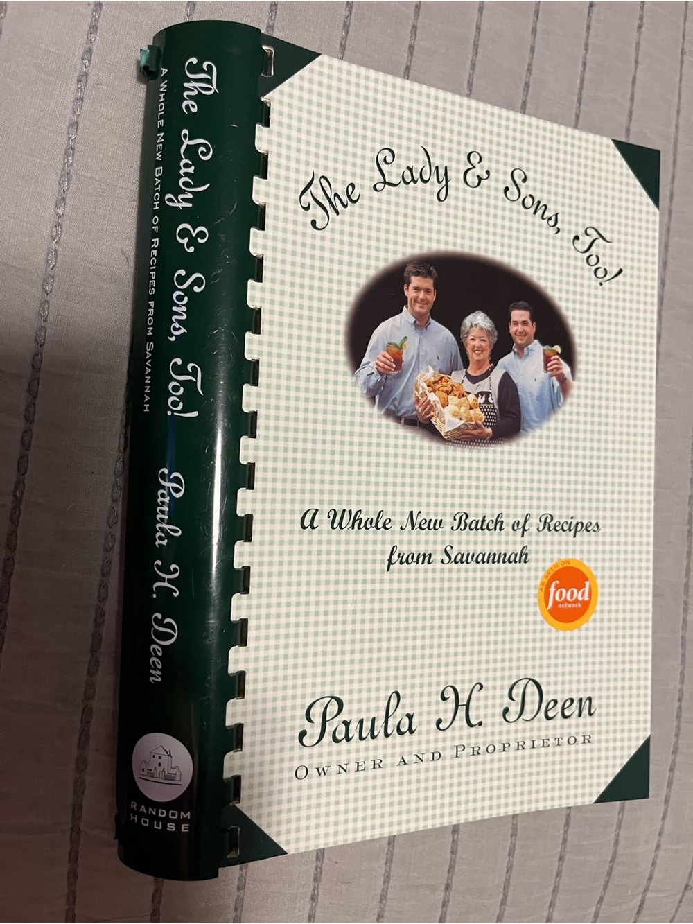 Paula H. Deen — The Lady & Sons, Too! Cookbook (Green)